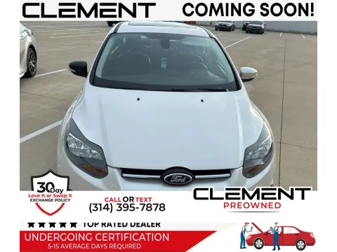 White 2012 Ford Focus Titanium for sale in Florissant, MO