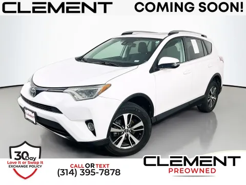 White 2018 Toyota RAV4 XLE for sale in Florissant, MO