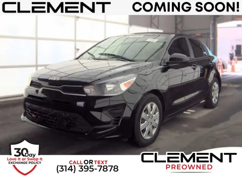 Black 2022 Kia Rio LX for sale in Florissant, MO
