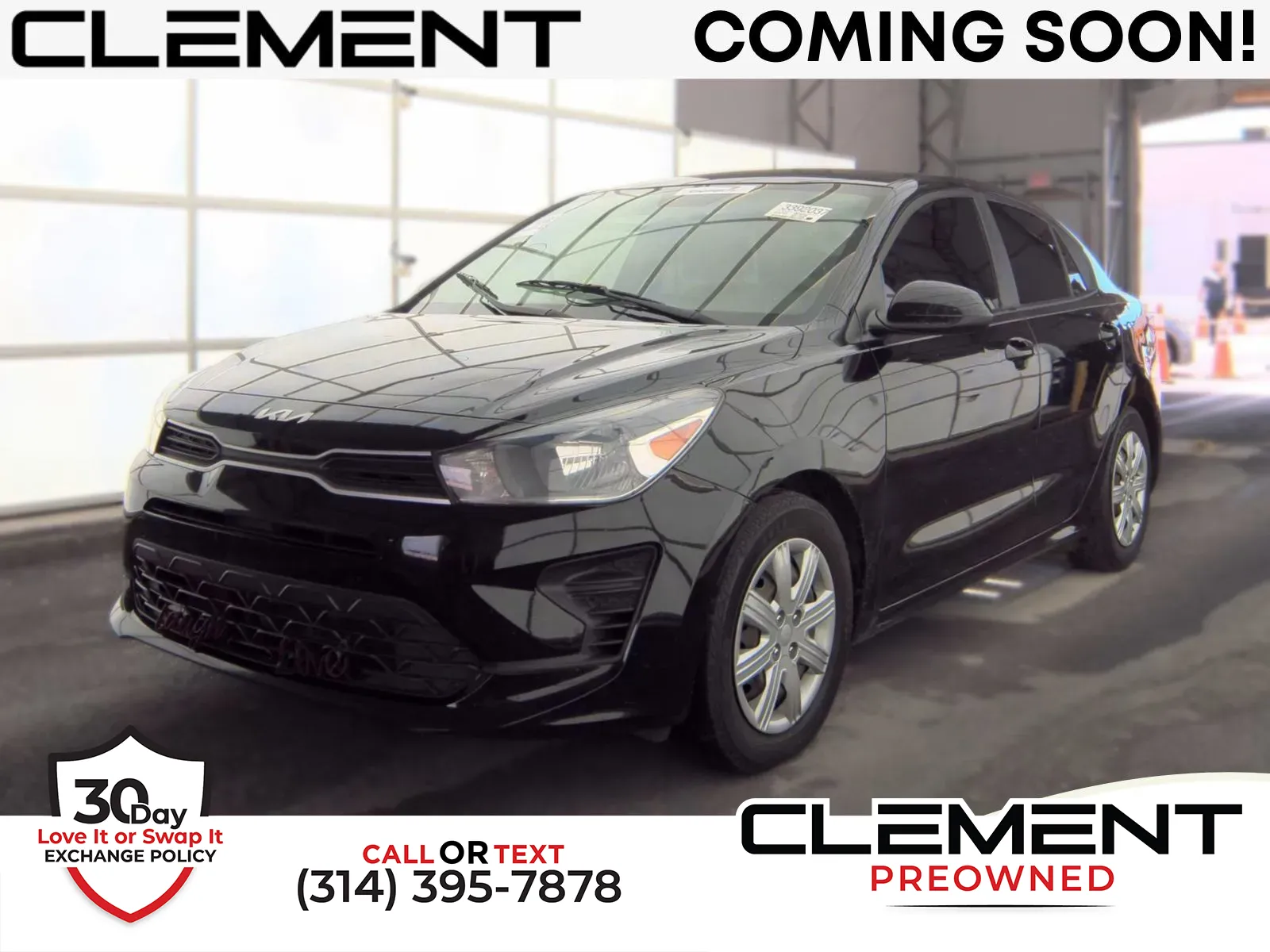 Black 2022 Kia Rio LX for sale in Florissant, MO