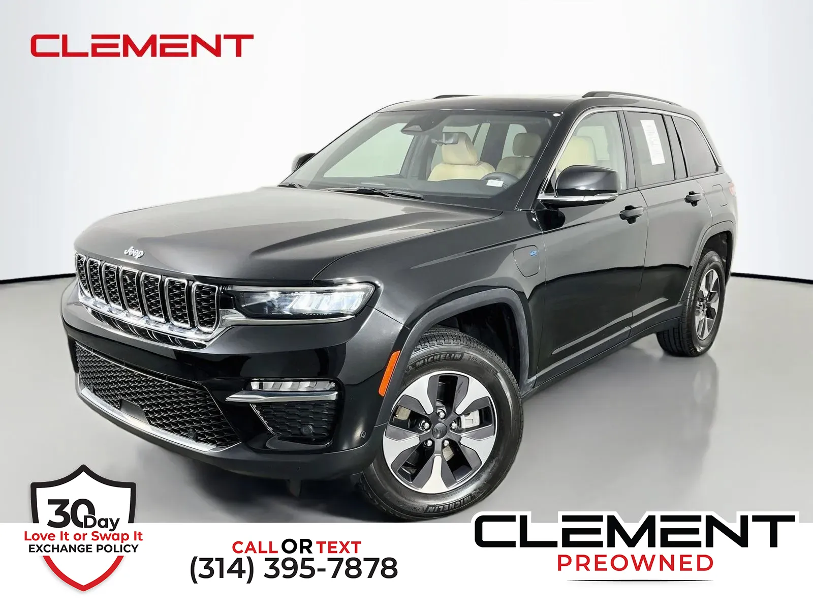 Black 2022 Jeep Grand Cherokee 4xe for sale in Florissant, MO