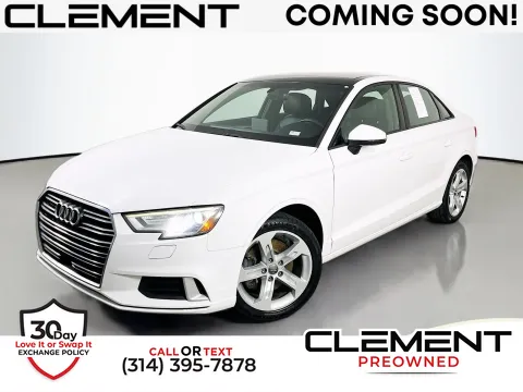 White 2018 Audi A3 2.0T Premium for sale in Florissant, MO