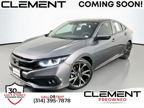 Gray 2019 Honda Civic Sport for sale in Florissant, MO