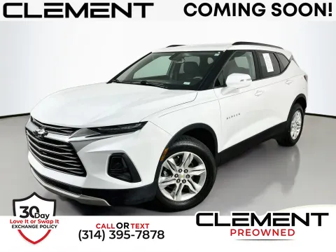 White 2021 Chevrolet Blazer LT for sale in Florissant, MO