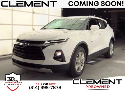 White 2021 Chevrolet Blazer LT for sale in Florissant, MO