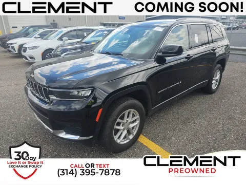 Black 2023 Jeep Grand Cherokee L Laredo for sale in Florissant, MO