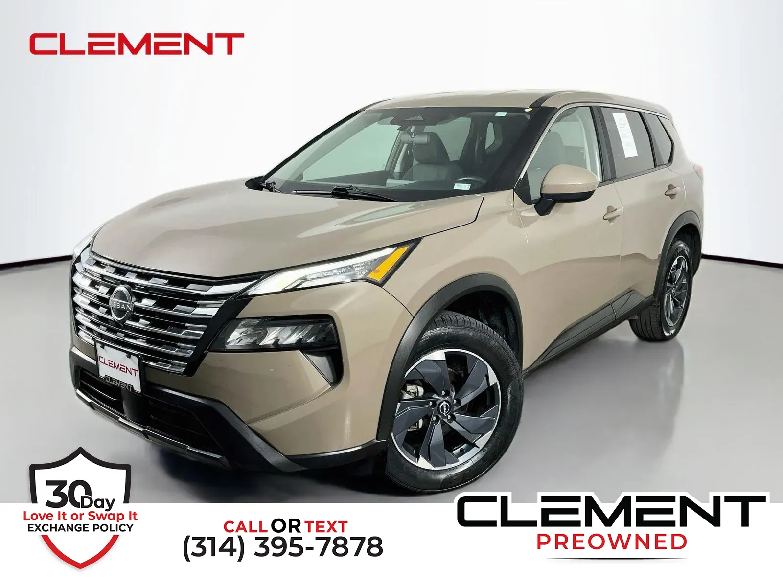 Beige 2025 Nissan Rogue SV for sale in Florissant, MO