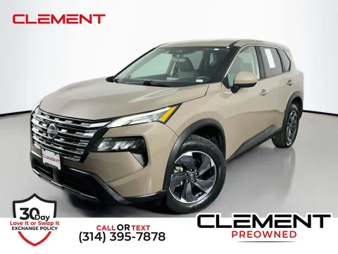 Beige 2025 Nissan Rogue SV for sale in Florissant, MO