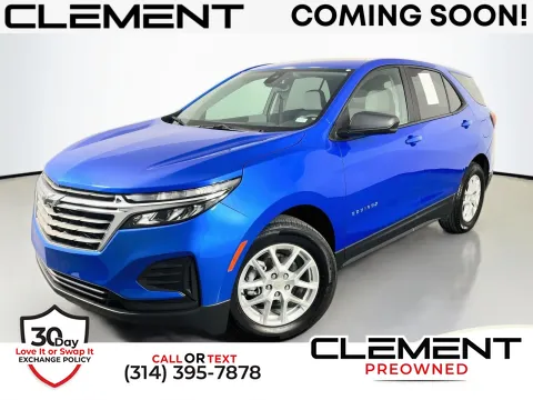 Blue 2024 Chevrolet Equinox LS for sale in Florissant, MO