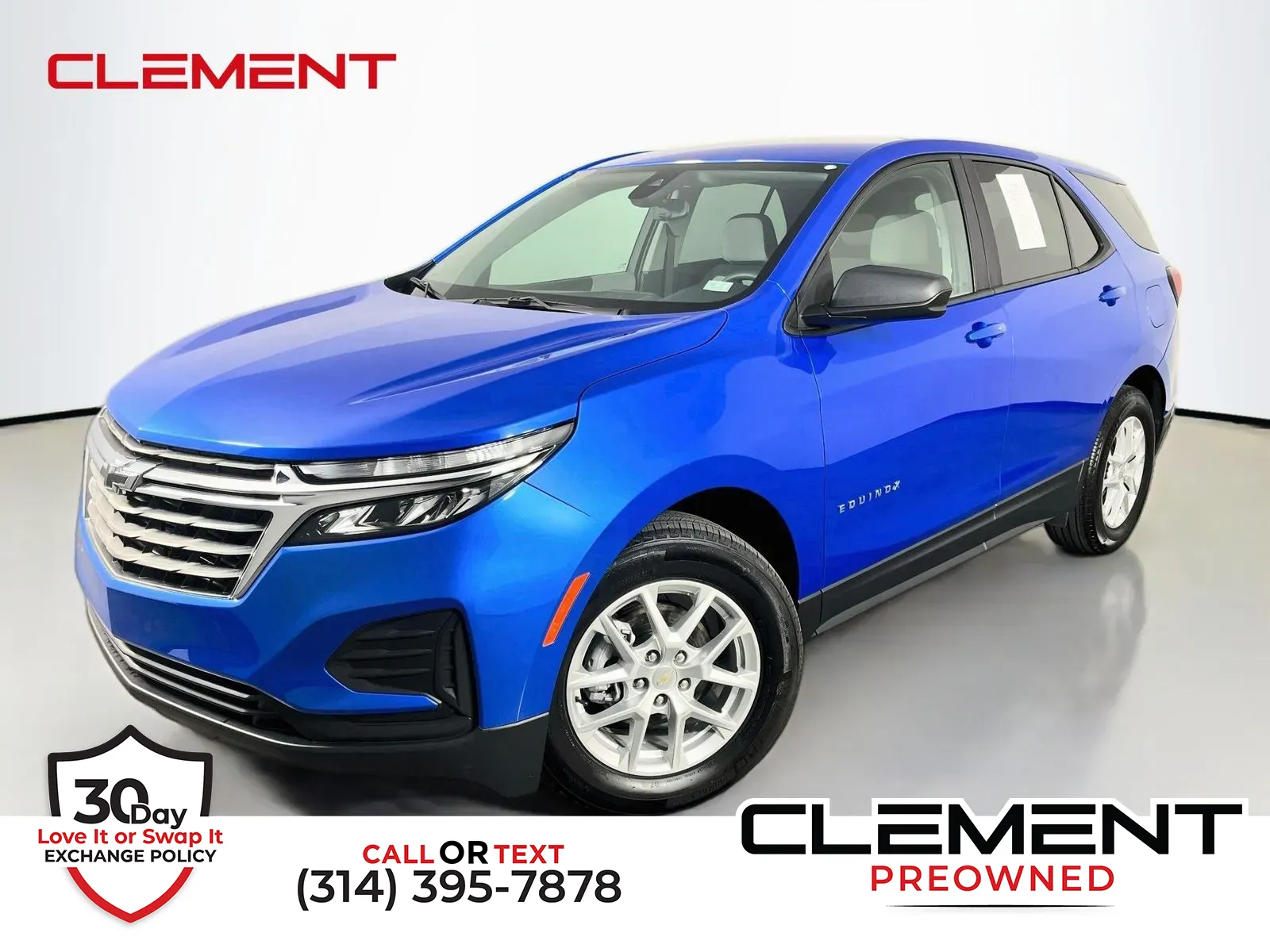 Blue 2024 Chevrolet Equinox LS for sale in Florissant, MO