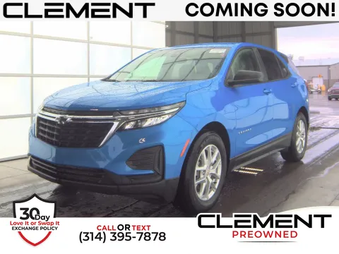 Blue 2024 Chevrolet Equinox LS for sale in Florissant, MO