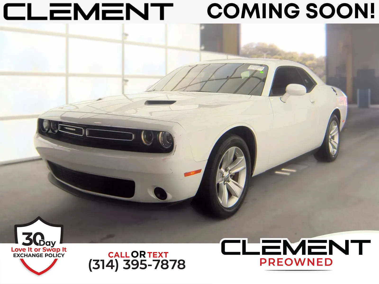 White 2023 Dodge Challenger SXT for sale in Florissant, MO