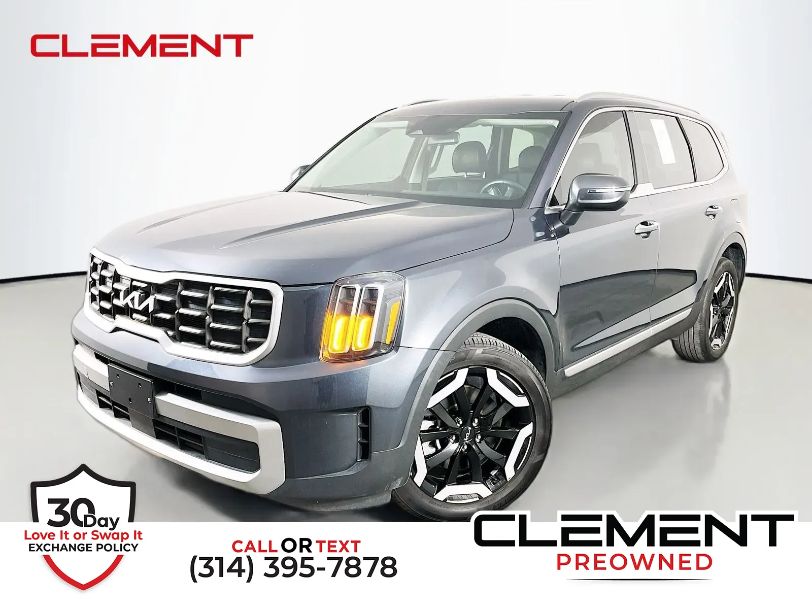 Gray 2024 Kia Telluride S for sale in Florissant, MO