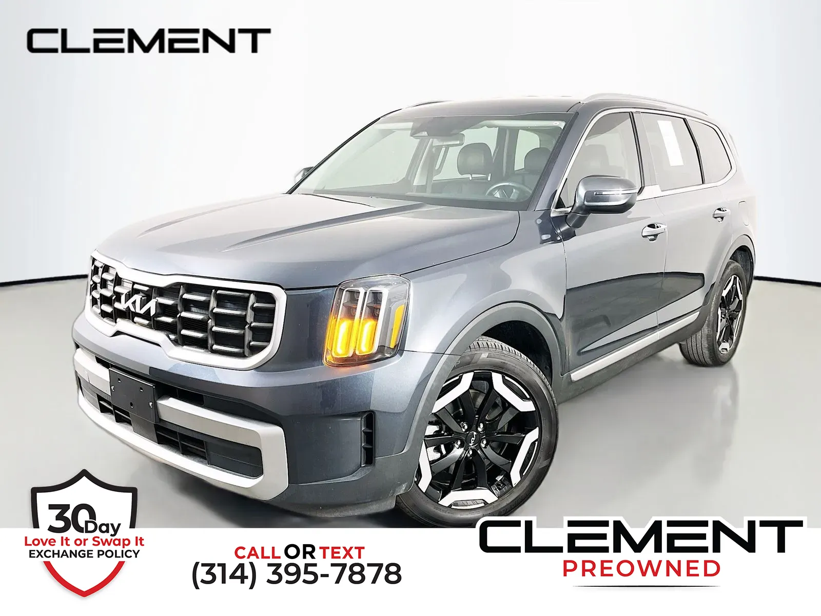 Gray 2024 Kia Telluride S for sale in Florissant, MO