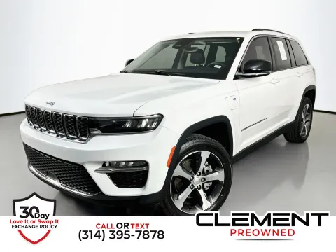 White 2022 Jeep Grand Cherokee 4xe for sale in Florissant, MO