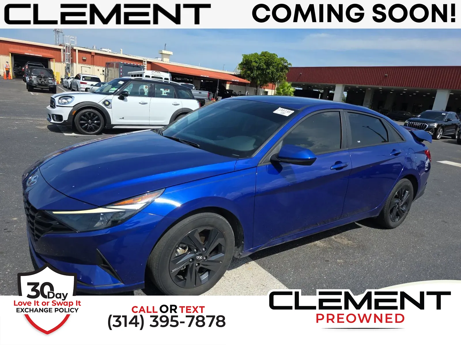 Blue 2023 Hyundai Elantra SEL for sale in Florissant, MO