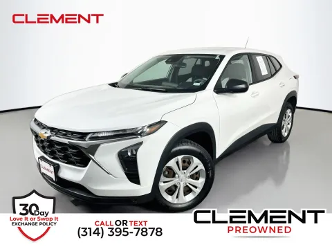 White 2024 Chevrolet Trax LS for sale in Florissant, MO