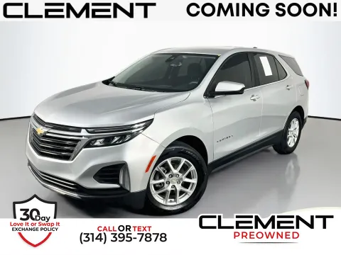 Silver 2022 Chevrolet Equinox LT for sale in Florissant, MO