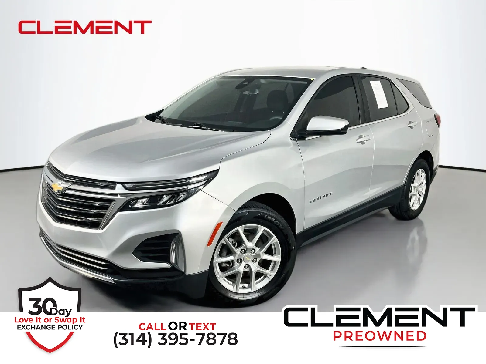 Silver 2022 Chevrolet Equinox LT for sale in Florissant, MO