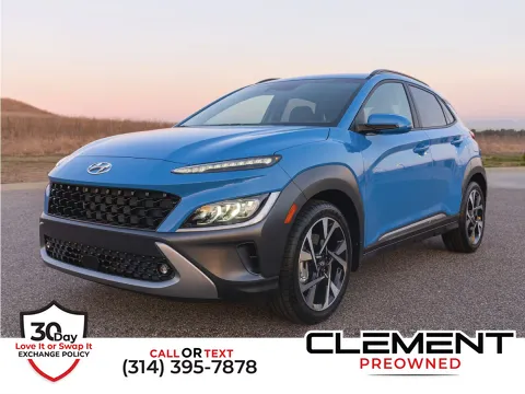 White 2022 Hyundai Kona Limited for sale in Florissant, MO