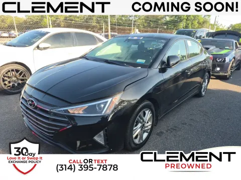 Black 2020 Hyundai Elantra SEL for sale in Florissant, MO