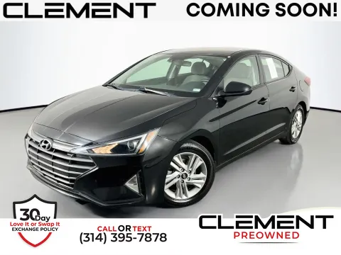 Black 2020 Hyundai Elantra SEL for sale in Florissant, MO