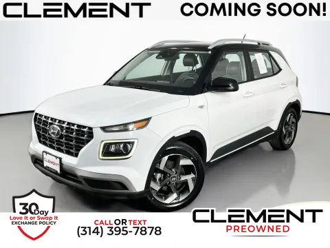 White 2023 Hyundai Venue Limited for sale in Florissant, MO