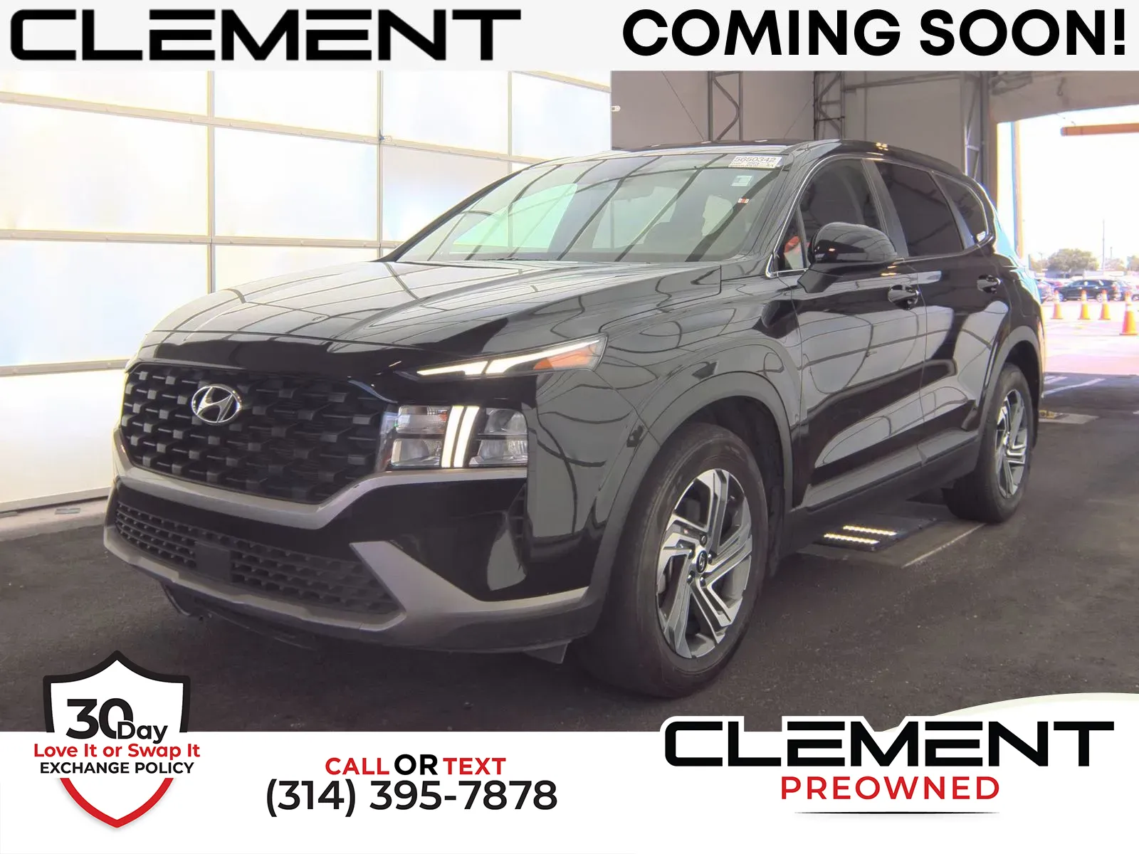 Black 2023 Hyundai Santa Fe SE for sale in Florissant, MO