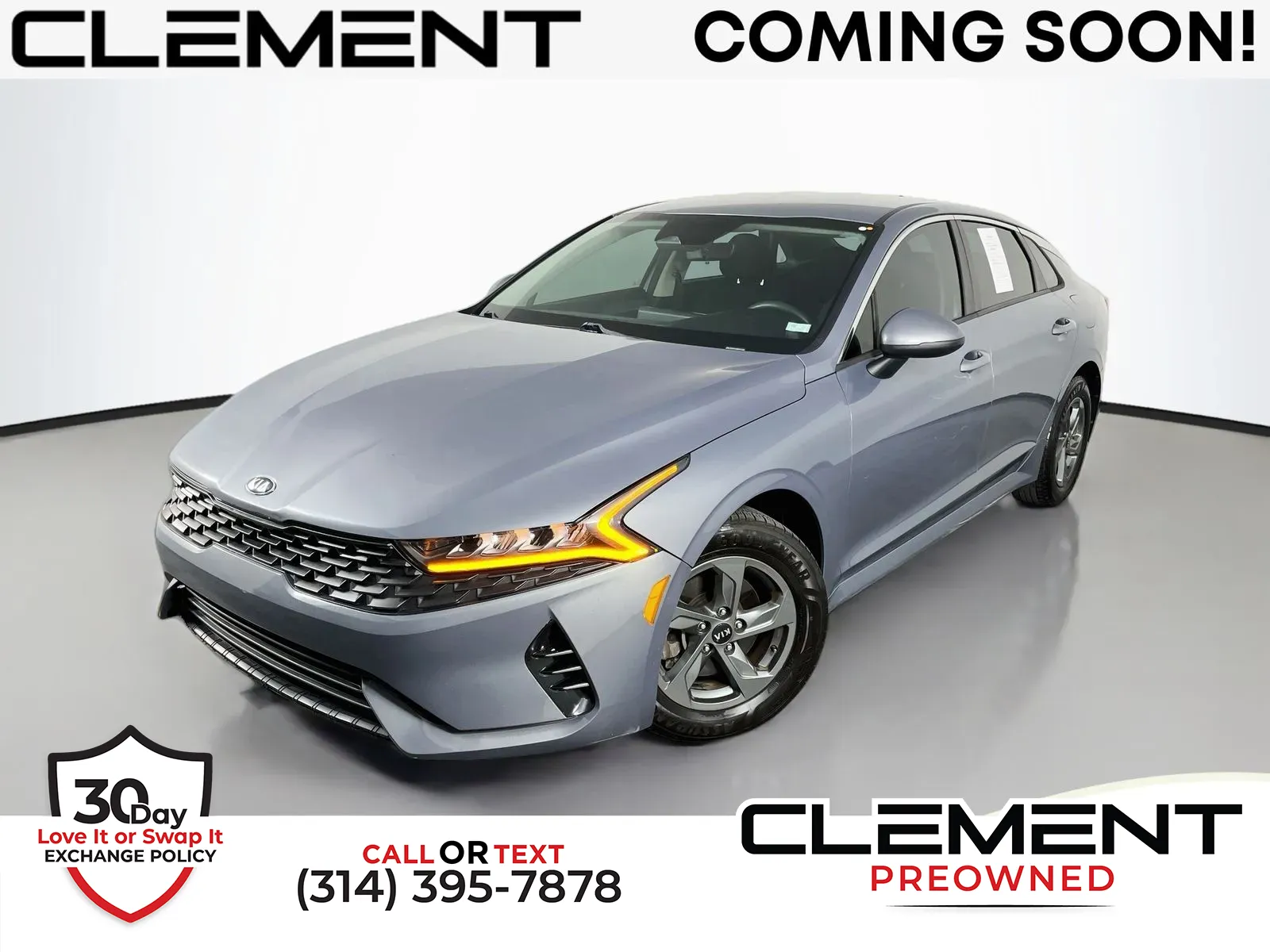 Silver 2021 Kia K5 LX for sale in Florissant, MO