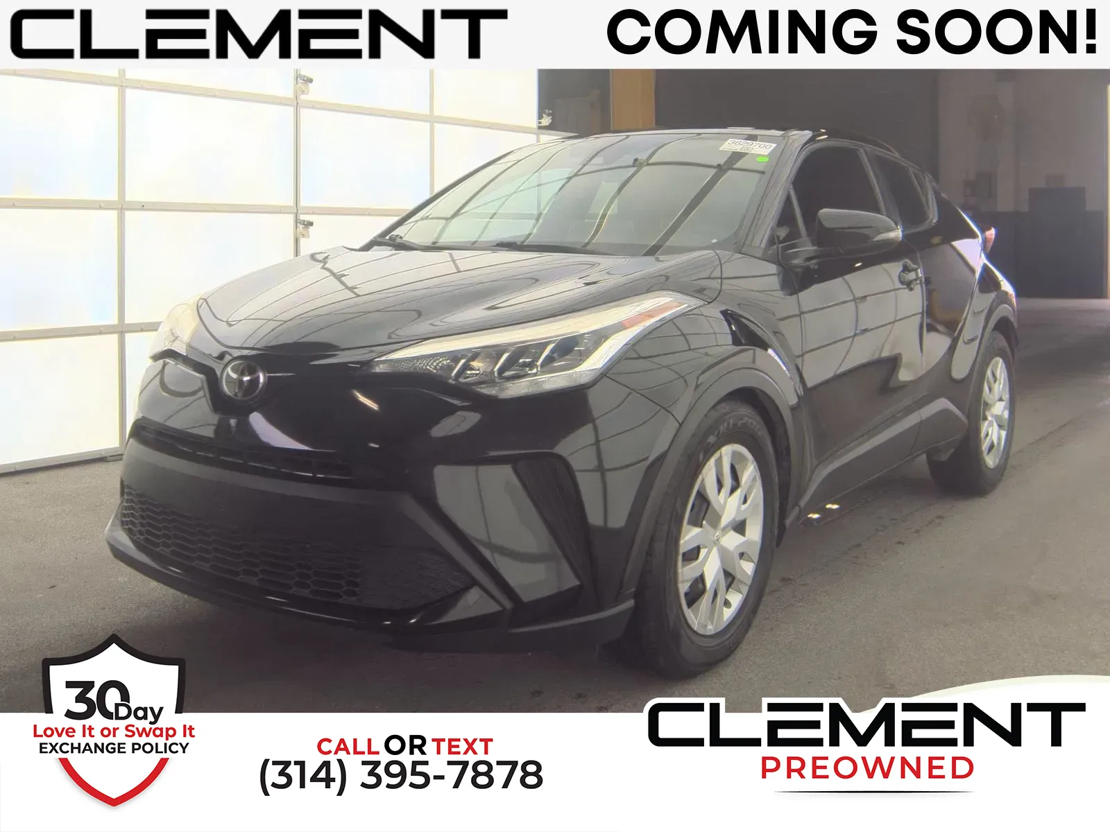 Black 2021 Toyota C-HR LE for sale in Florissant, MO