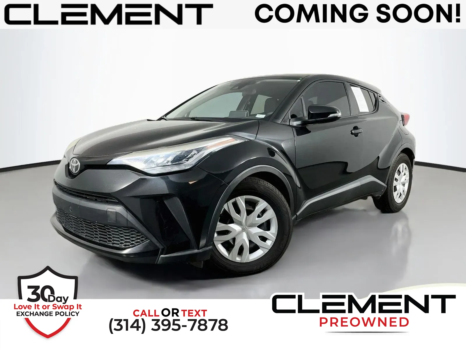 Black 2021 Toyota C-HR LE for sale in Florissant, MO