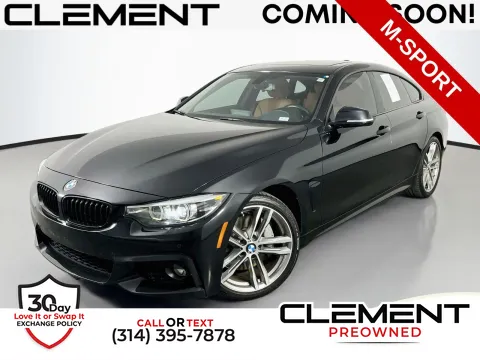 Black 2019 BMW 4 Series 430i Gran Coupe for sale in Florissant, MO