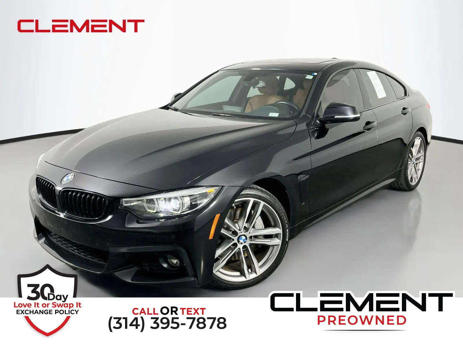 Black 2019 BMW 4 Series 430i Gran Coupe for sale in Florissant, MO