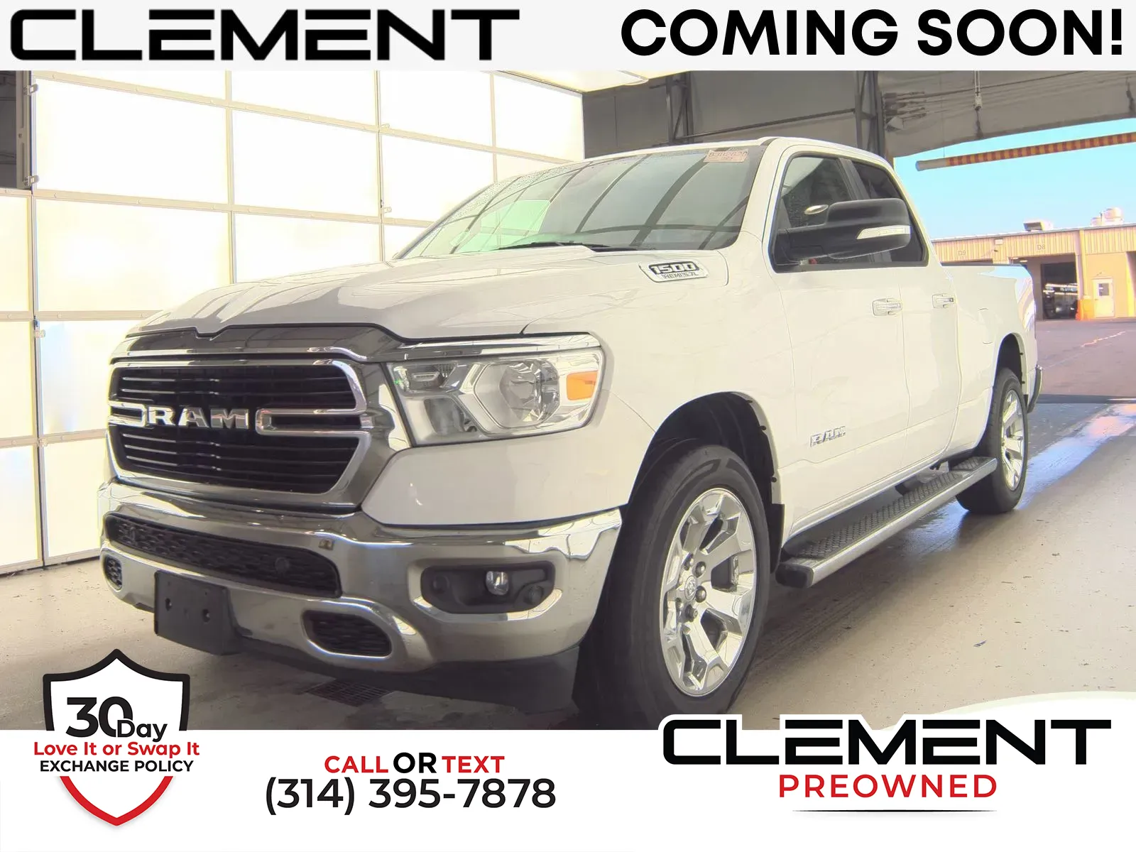 White 2020 Ram 1500 Big Horn/Lone Star for sale in Florissant, MO