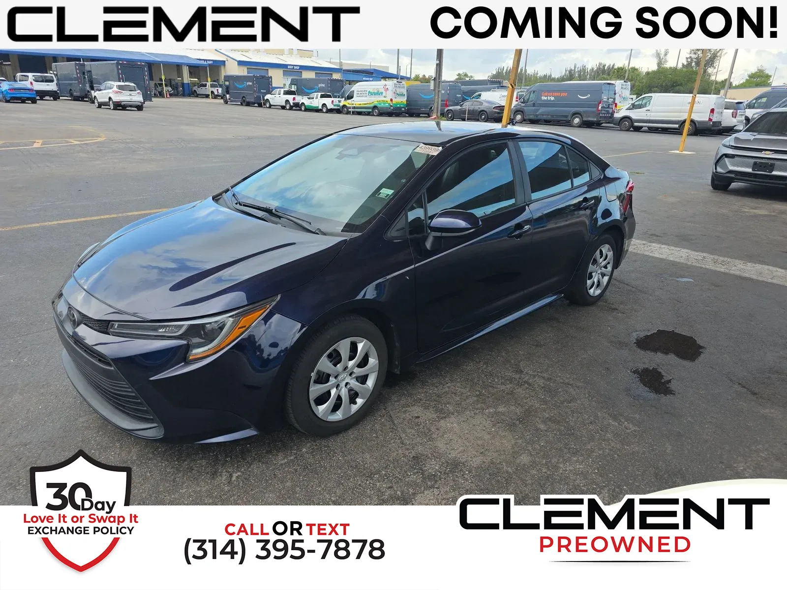 Blue 2024 Toyota Corolla LE for sale in Florissant, MO