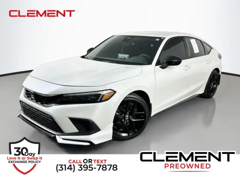 White 2023 Honda Civic Sport for sale in Florissant, MO