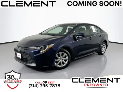 Blue 2022 Toyota Corolla LE for sale in Florissant, MO