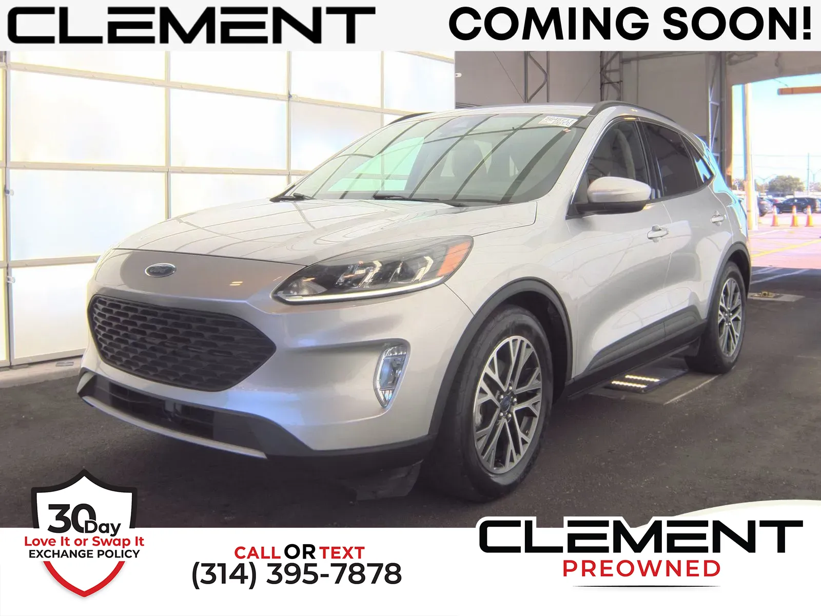 Silver 2020 Ford Escape SEL for sale in Florissant, MO