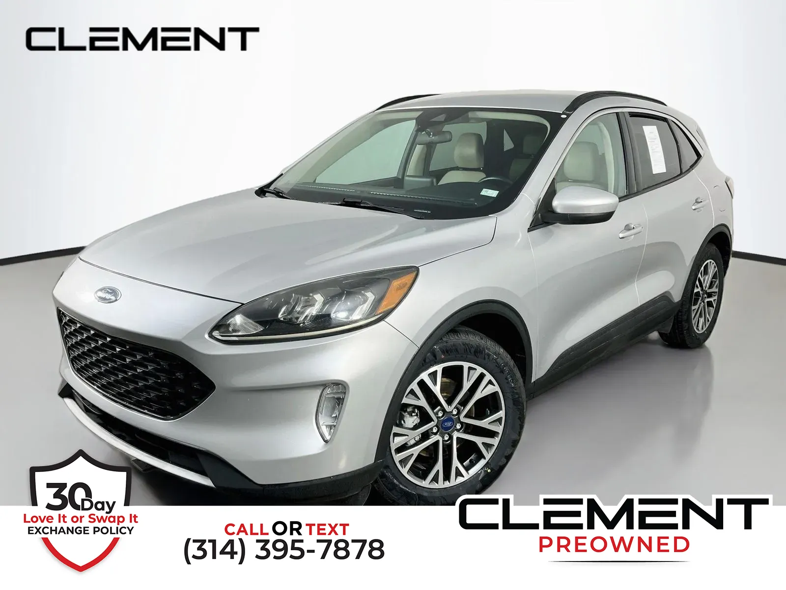 Silver 2020 Ford Escape SEL for sale in Florissant, MO