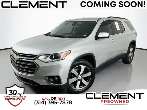 Silver 2019 Chevrolet Traverse 3LT for sale in Florissant, MO