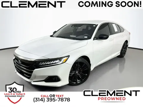 White 2022 Honda Accord Sport for sale in Florissant, MO
