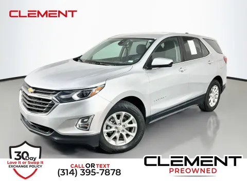 Silver 2021 Chevrolet Equinox LT for sale in Florissant, MO