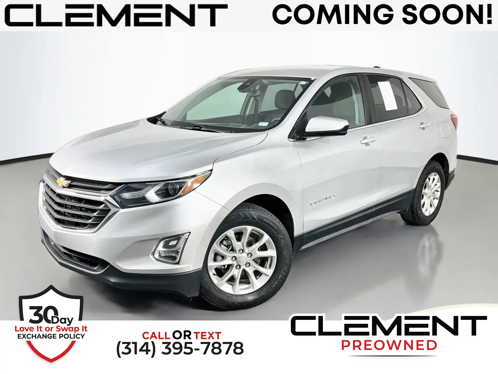 Silver 2021 Chevrolet Equinox LT for sale in Florissant, MO