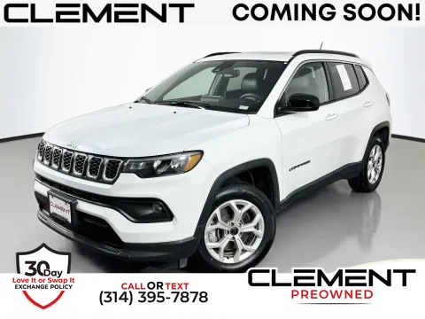 White 2025 Jeep Compass Latitude for sale in Florissant, MO