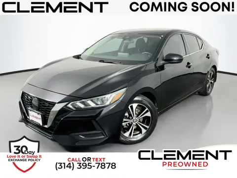 Black 2021 Nissan Sentra SV for sale in Florissant, MO