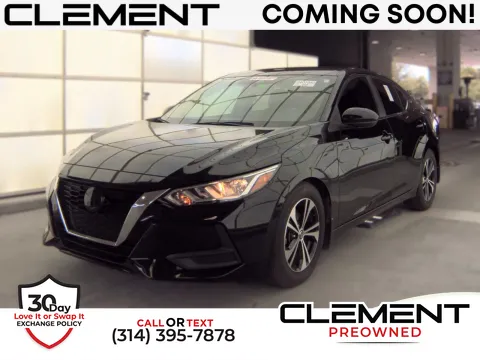 Black 2021 Nissan Sentra SV for sale in Florissant, MO