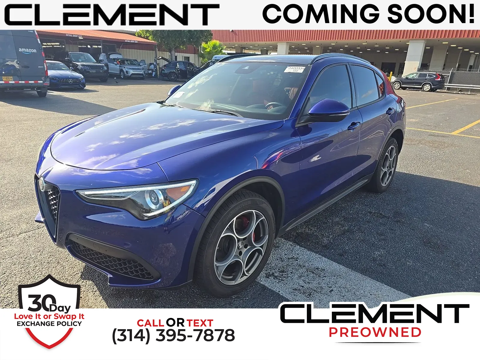 Blue 2023 Alfa Romeo Stelvio Sprint for sale in Florissant, MO