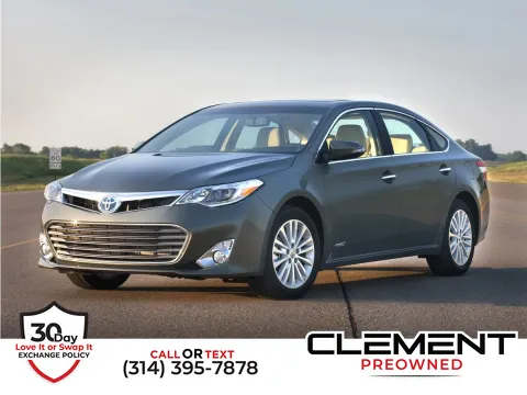 White 2014 Toyota Avalon Hybrid Limited for sale in Florissant, MO