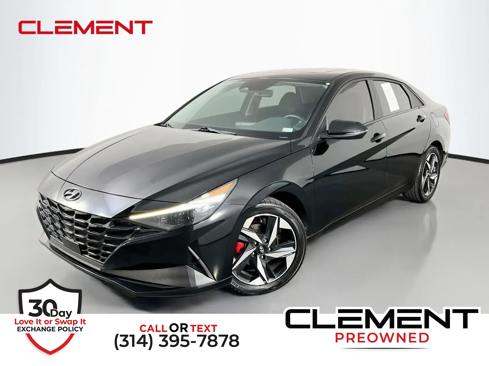 Black 2022 Hyundai Elantra Limited for sale in Florissant, MO