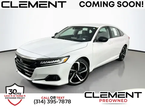 White 2022 Honda Accord Sport for sale in Florissant, MO